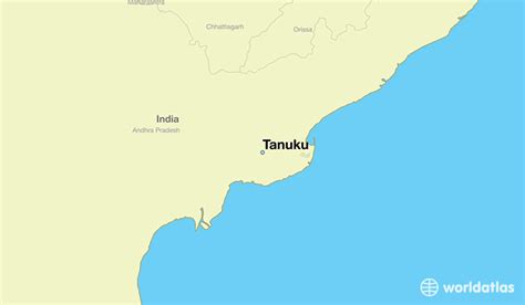 Where is Tanuku, India? / Tanuku, Andhra Pradesh Map - WorldAtlas.com