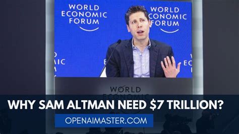 Why Sam Altman Need $7 Trillion? - Open AI Master