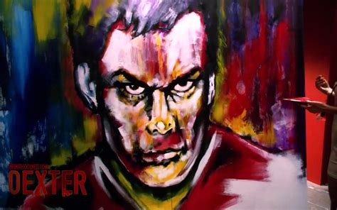 Lila's painting - Dexter Wallpaper (2236721) - Fanpop