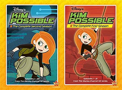 Buy Kim Possible The Complete Series (First and Second Season) 6-DVD Set Disney Animated Bundle ...