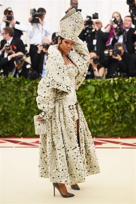 Rihanna Is the Pope of Met Gala 2018