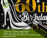 Stepping into my 60th birthday with gods grace and mercy svg, 60th birthday svg, 60 and fabulous ...