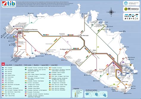 Bus Timetables Es/viajes Menorca Baleares Son Bou Menorca - suggested ...