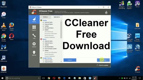 How to download ccleaner, install and run - Computer Clean Up- Free & Easy - YouTube