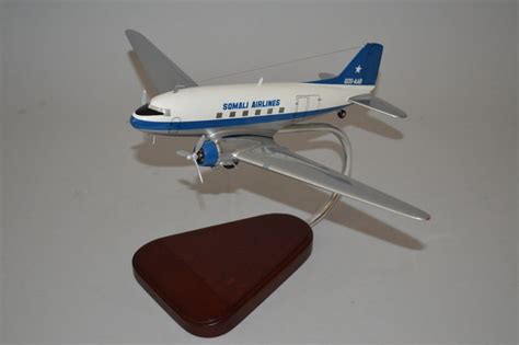 DC-3 / Somali Airlines Airplane Model – MAM - Scalecraft