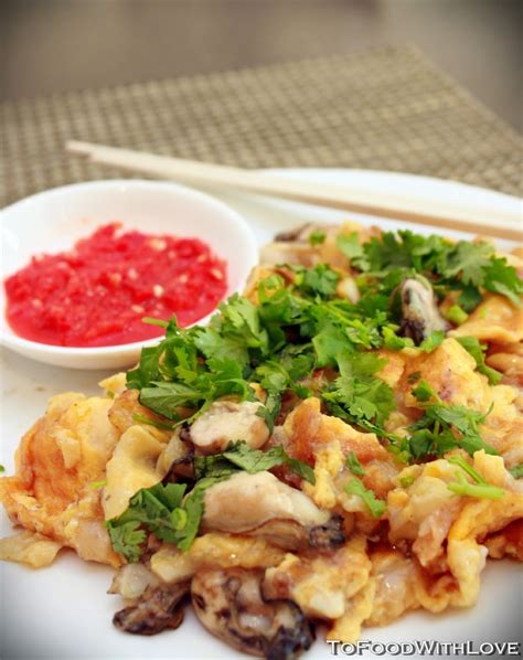 Oyster Omelette ("Or Chien") | Oyster recipes, Seafood recipes, Chinese ...