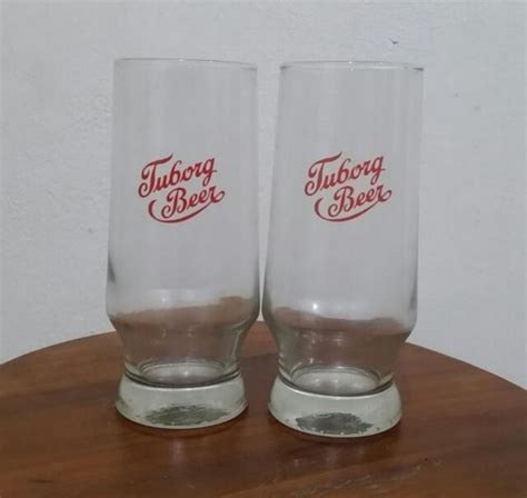 Tuborg beer glass, Hobbies & Toys, Collectibles & Memorabilia, Vintage Collectibles on Carousell