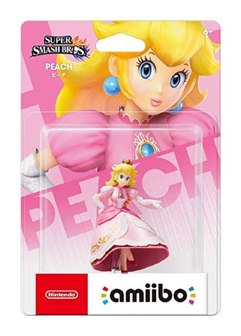 Nintendo Peach Amiibo - Japan Import - Super Smash Bros Series - Switch | Amiibo, Nintendo ...