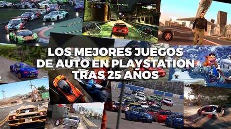 Los mejores juegos de auto de PlayStation tras 25 años