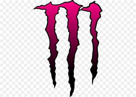 Pink Monster Energy Logo