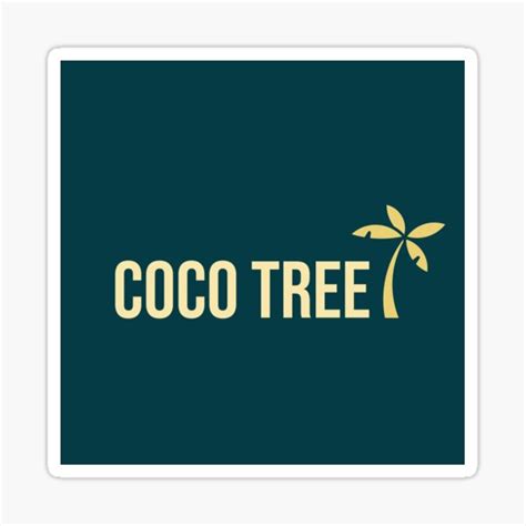 "Coco Tree" Sticker for Sale by Sevenfolds | Redbubble