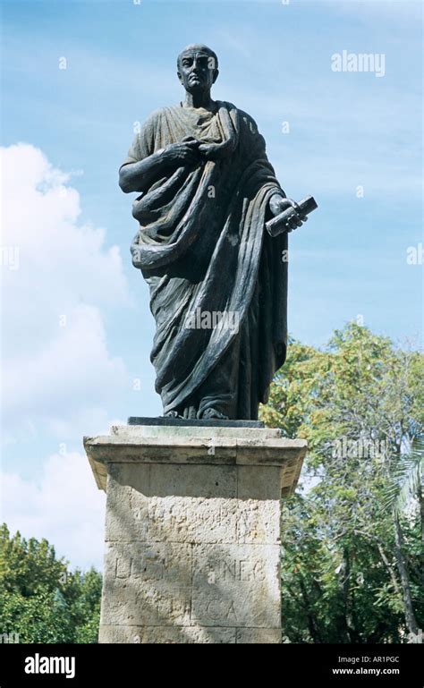 Lucio Anneo Seneca statue, Cordoba, Spain Stock Photo: 9091467 - Alamy