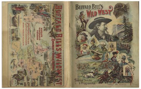 Lot Detail - 1898 Program for ''Buffalo Bill's Wild West'' Show ...