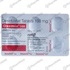 Oxemia 100 MG Tablet (6): Uses, Side Effects, Price & Dosage | PharmEasy