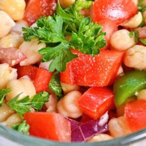 Quick and Easy Garbanzo Bean Salad – Nourish Well