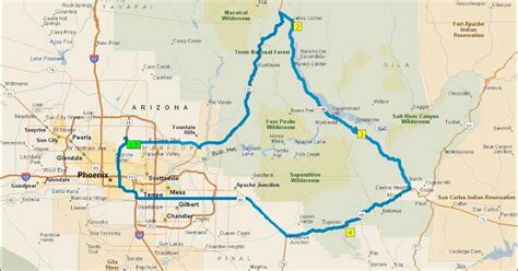 The Crazy Bear Chronicles: Arizona Motorcycle Tours -- Tonto Basin