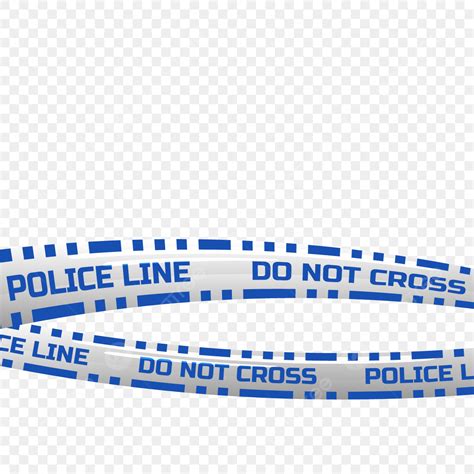 Police Tape Vector Design Images, Blue And White Police Line Tape Design, Police Tape Png ...