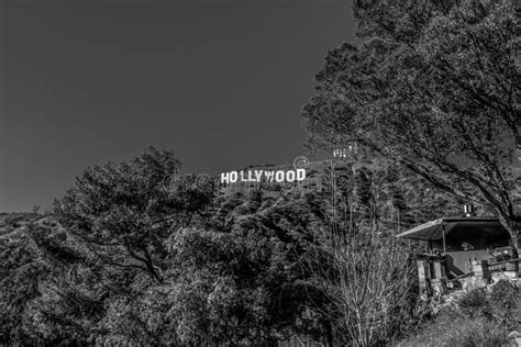 Hollywood Sign in the Hills of Hollywood - CALIFORNIA, USA - MARCH 18, 2019 Editorial ...