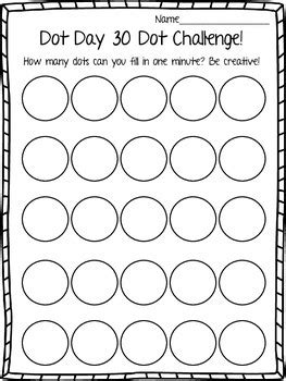 Dot Day Activities by Shelby Hilley | TPT