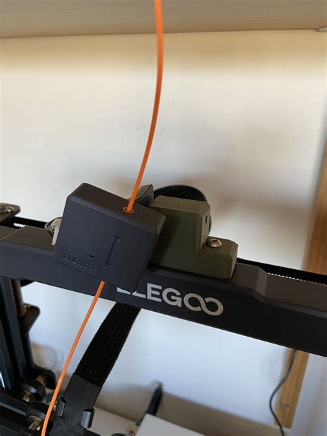 Elegoo Neptune 3 Pro filament detector mount by Tim Biddulph | Download ...