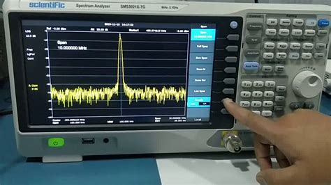 spectrum analyzer - YouTube