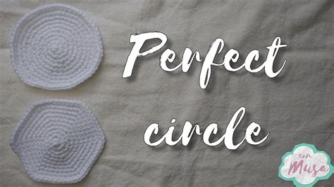 English Perfect Circle Crochet Tutorial - YouTube