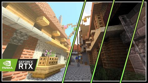 Minecraft RTX vs 3 Ray Tracing Shader (SEUS PTGI E12, Continuum RT V10 ...