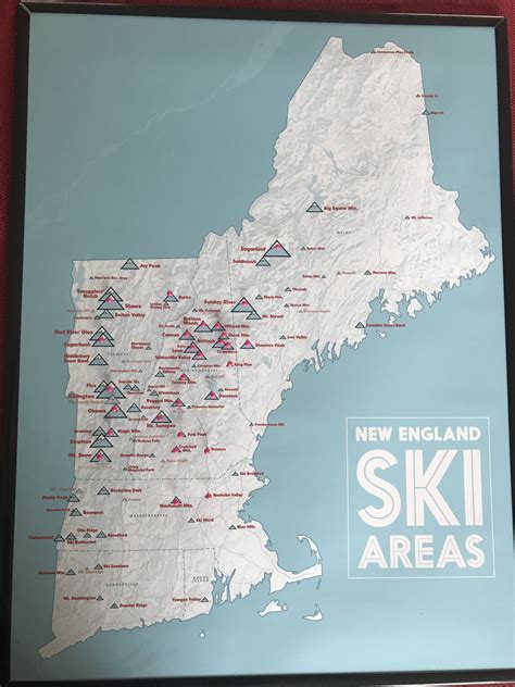 New England Ski Resorts Map - New Product Review articles, Prices, and ...