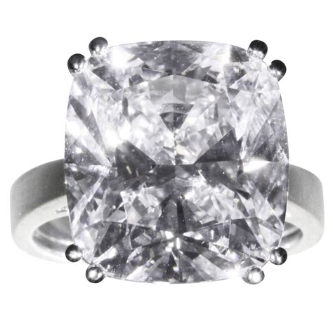 Cushion Cut Diamond Ring - Shapur Mozaffarian San Francisco | Fine Jewelry Since 1850