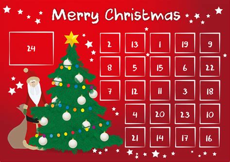 Advent Calendar · Free vector graphic on Pixabay