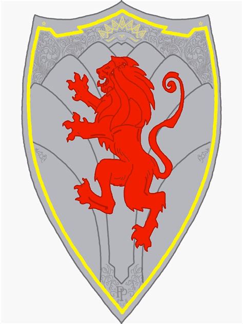 "Narnia - Peter's shield" Sticker for Sale by rexelrat | Redbubble