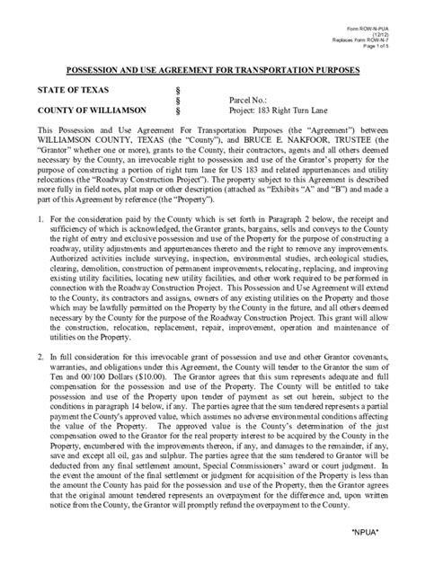 Fillable Online www.txdot.govrow-formsRight of Way Forms - Texas ...