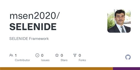 GitHub - msen2020/SELENIDE: SELENIDE Framework