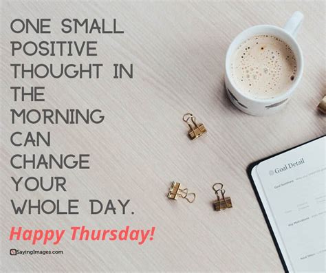 25 Motivational Thursday Quotes for a Thankful Day