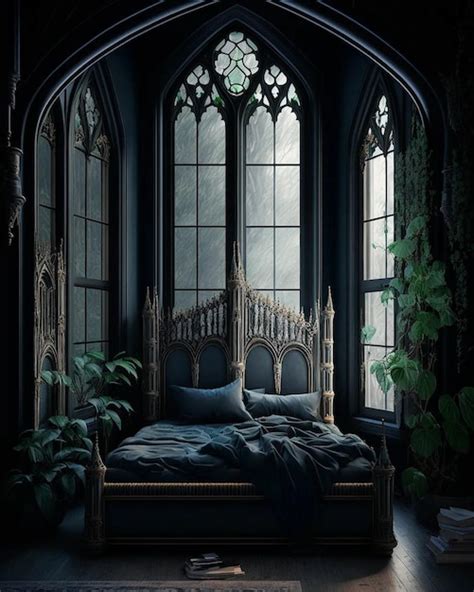 Dark Castle Bedroom