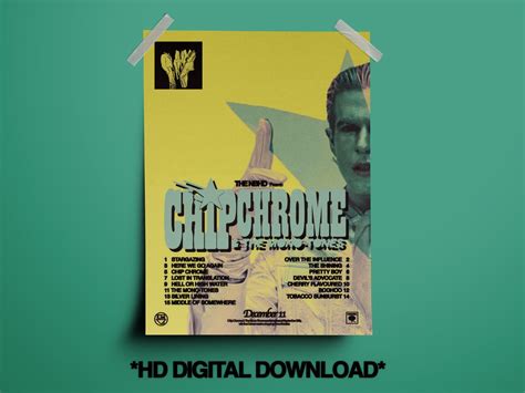 The NBHD 'chip Chrome' Poster HD Digital Download - Etsy