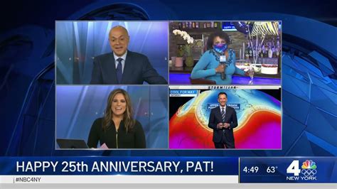 Happy 25 Years With NBC New York, Pat Battle! | NBC New York - YouTube