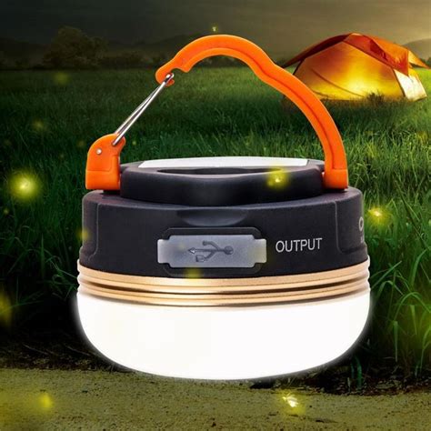 10W CREE LED USB Rechargeable Camping Light Lantern Tent Lamp 10 Hours | Led camping lantern ...