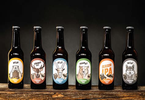 Design Beer Etiquette – Bündner Craft Beer on Behance