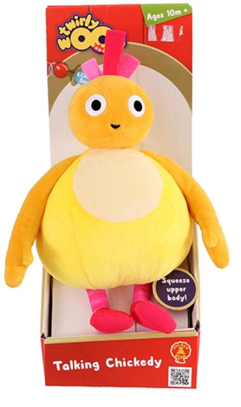 Buy Twirlywoos - Talking Chickedy Plush at Mighty Ape Australia