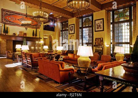 The grand SITTING ROOM of the AHWAHNEE HOTEL, built in 1925 and was ...