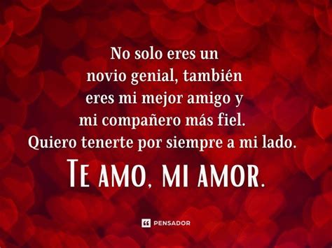 Te amo, mi amor: 58 frases para dedicar con ternura 💕 - Pensador