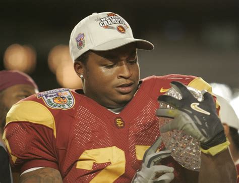 Former USC star LenDale White blasts AD Pat Haden after being escorted ...