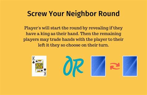 SCREW YOUR NEIGHBOR CARD GAME RULES Game Rules - How to Play Screw Your Neighbor