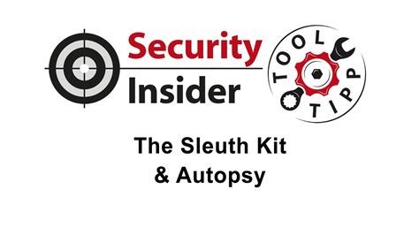 Tool-Tipp #11: The Sleuth Kit & Autopsy - YouTube