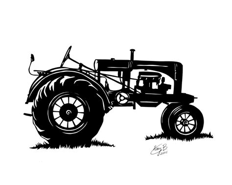 Free Tractor Silhouette Cliparts, Download Free Tractor Silhouette ...