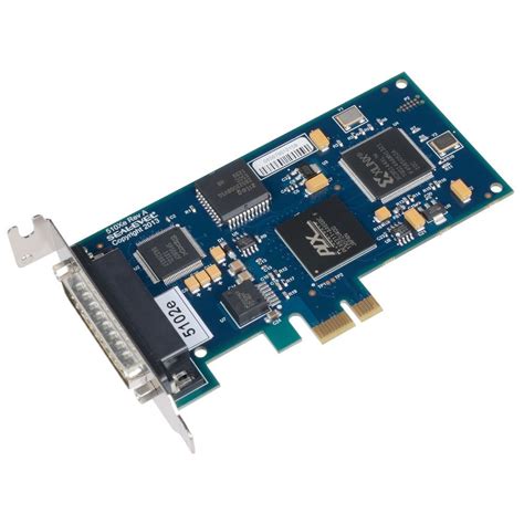 Low Profile PCI Express 1-Port RS-232, RS-422, RS-485, RS-530, RS-530A ...