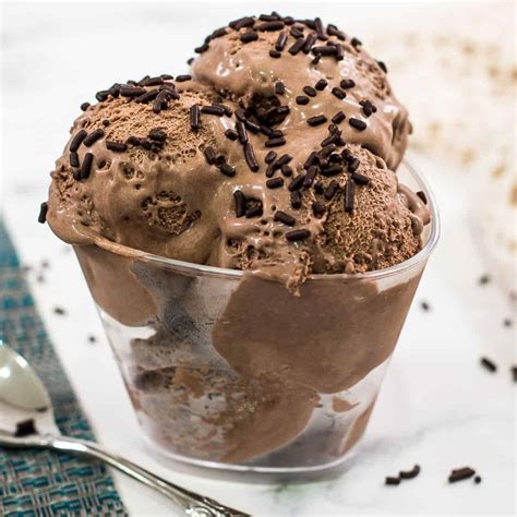 No-Churn Chocolate Ice Cream - Amazingly Smooth! - Decorated Treats