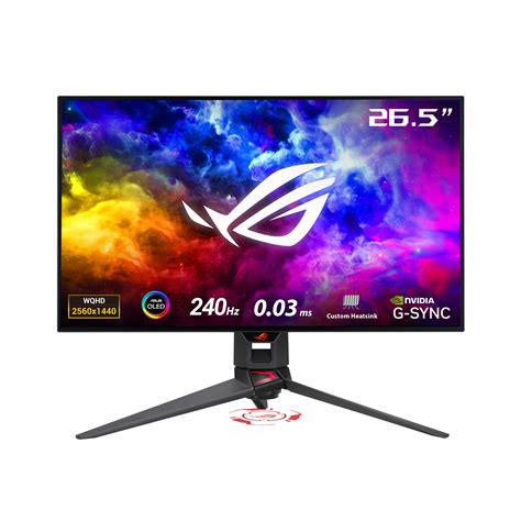 ASUS ROG Swift 27”1440P OLED DSC Gaming Monitor (PG27AQDM) - QHD ...