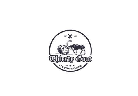 Design original premium thirsty goat logo with package by Dustin_oconnor | Fiverr